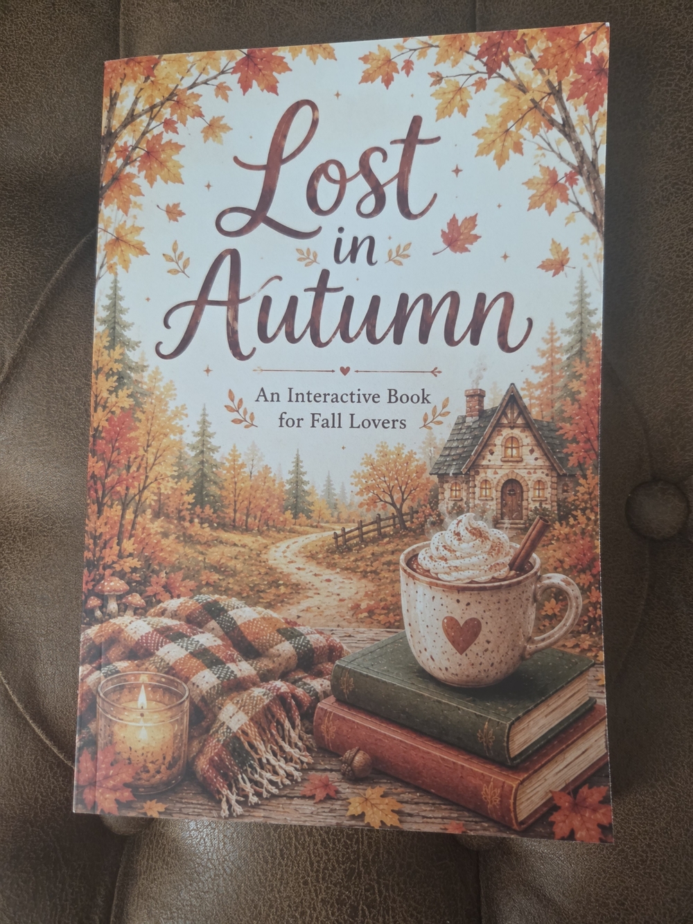 Lost in Autumn Interactive Fall Book - Autumn Orange